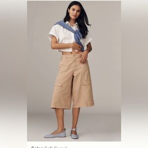 Cargo linen blend Colette pants